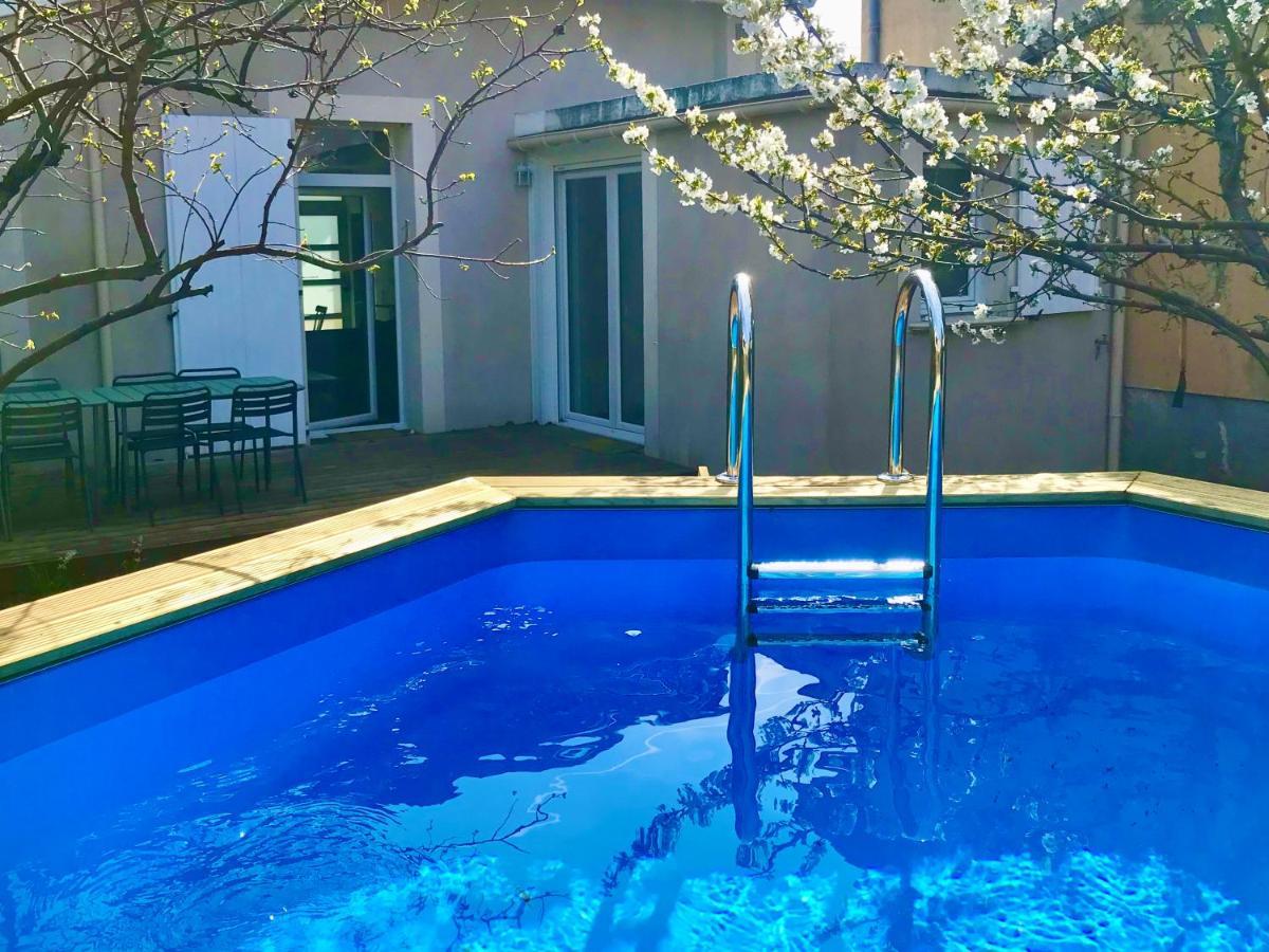 Charmante Maison Avec Piscine Quartier St James Montélimar Exteriör bild